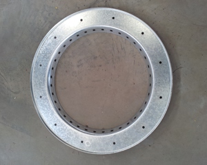 Horizontal collar for silo 12 holes